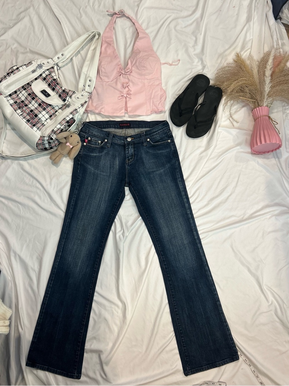 PLAYBOY Dark Blue Flare Jeans